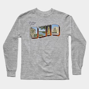 Greetings from Ohio Long Sleeve T-Shirt